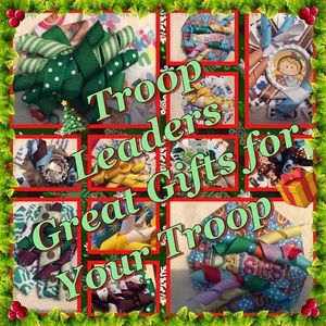 Girl Scout Hair Bows - Great for Troop Leaders